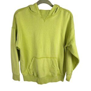 Gap Teen Planet-Friendly Pullover Hoodie Lime-Green Size XL